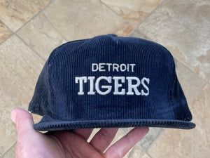 Vintage Detroit Tigers AJD Corduroy Snapback Baseball Hat