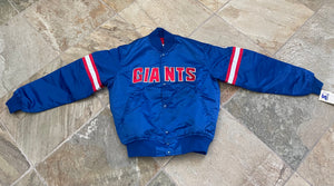 Vintage New York Giants Starter Satin Football Jacket, Size Medium
