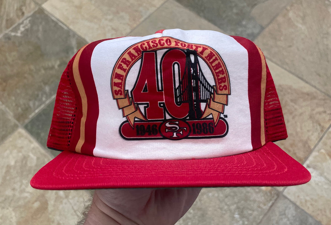 Vintage San Francisco 49ers New Era Snapback Football Hat