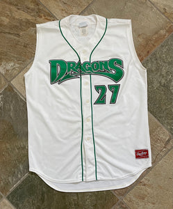 Dayton Dragons Denis Phipps Game Worn Rawlings Baseball Jersey, Size 48, XL