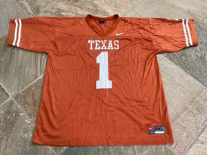 Vintage Texas Longhorns Nike College Football Jersey, Size XXL