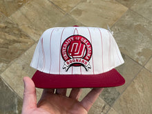Load image into Gallery viewer, Vintage Oklahoma Sooners Starter Pinstripe Snapback College Hat