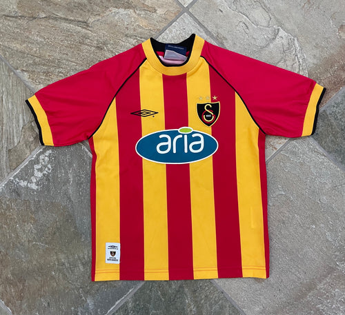 Galatasaray SK Turkey Umbro Soccer Jersey, Size Youth Medium, 8-10
