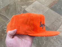 Load image into Gallery viewer, Vintage Syracuse Orangemen The Game Corduroy Snapback College Hat