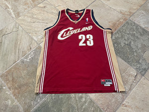 Vintage Cleveland Cavaliers Lebron James Nike Basketball Jersey, Size XXL
