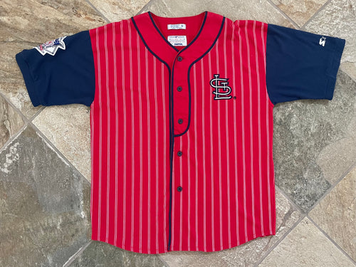 Vintage St. Louis Cardinals Starter Baseball Jersey, Size Medium