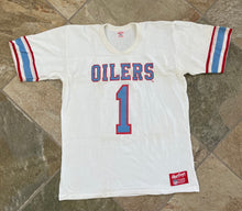 Load image into Gallery viewer, Vintage Houston Oilers Warren Moon Rawlings Football TShirt, Size Large