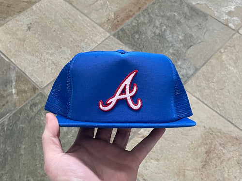 Vintage Atlanta Braves Trucker Snapback Baseball Hat