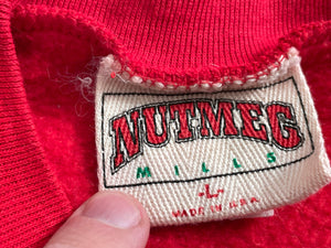 Vintage Georgia Bulldogs Nutmeg College Sweatshirt, Size Large