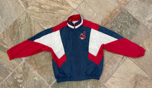 Load image into Gallery viewer, Vintage Cleveland Indians Starter Baseball Jacket, Size Medium