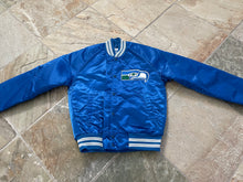 Load image into Gallery viewer, Vintage Seattle Seahawks Chalkline Satin Football Jacket, Size Small