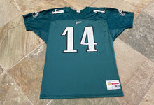 Load image into Gallery viewer, Vintage Philadelphia Eagles Ty Detmer Wilson Football Jersey, Size 46, Large