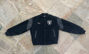 Vintage Los Angeles Raiders ChalkLine Football Jacket, Size Large