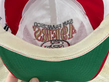 Load image into Gallery viewer, Vintage San Francisco 49ers Logo Athletic Snapback Football Hat