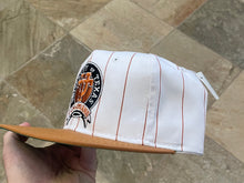 Load image into Gallery viewer, Vintage Texas Longhorns Starter Pinstripe Snapback College Hat