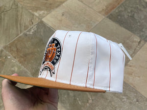 Vintage Texas Longhorns Starter Pinstripe Snapback College Hat