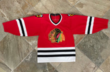 Load image into Gallery viewer, Vintage Chicago Blackhawks CCM Maska Hockey Jersey, Size Small