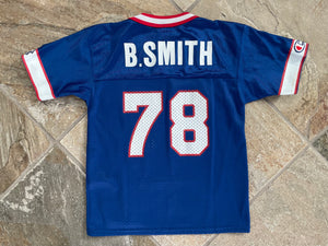 Vintage Buffalo Bills Bruce Smith Champion Football Jersey, Size Youth, 5-7