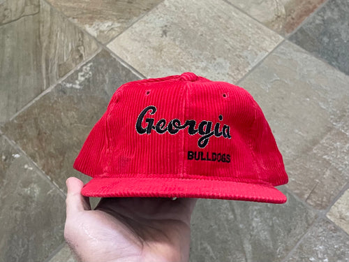 Vintage Georgia Bulldogs The Game Corduroy Snapback College Hat