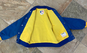 Vintage Milwaukee Brewers Starter Satin Baseball Jacket, Size Youth Medium, 10-12