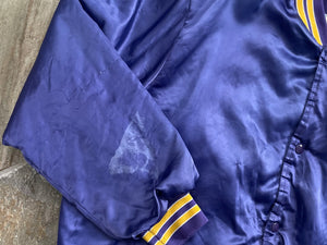 Vintage Los Angeles Lakers Chalkline Satin Basketball Jacket, Size XL