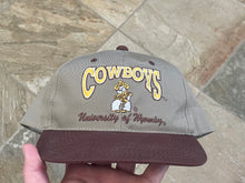 Load image into Gallery viewer, Vintage Wyoming Cowboys Youngan Snapback College Hat