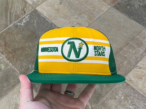 Vintage Minnesota North Stars AJD Snapback Hockey Hat