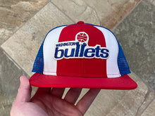 Load image into Gallery viewer, Vintage Washington Bullets AJD Snapback Basketball Hat