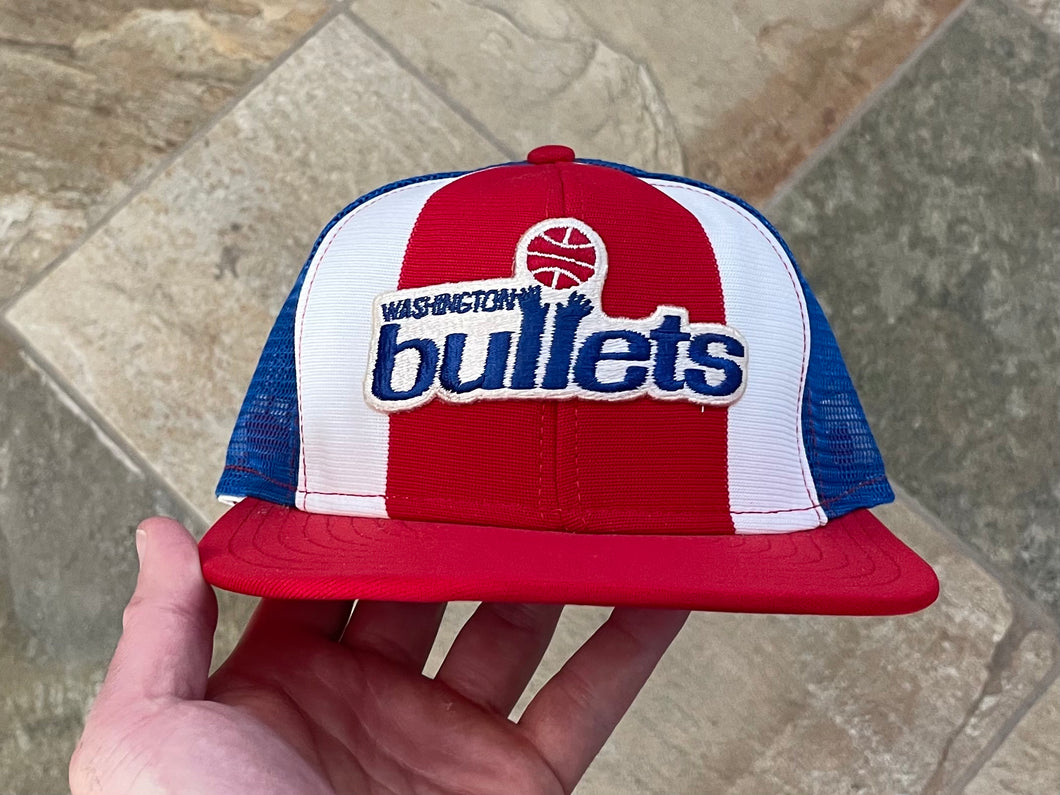 Vintage Washington Bullets AJD Snapback Basketball Hat
