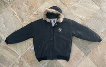 Load image into Gallery viewer, Vintage Los Angeles Raiders Starter Parka Football Jacket, Size XL