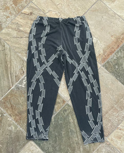 Vintage Los Angeles Raiders Zubaz Football Pants, Size Medium