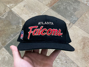 Vintage Atlanta Falcons Sports Specialties Script Snapback Football Hat