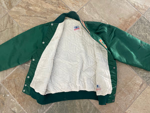 Vintage Miami Hurricanes Starter Satin College Jacket, Size XL