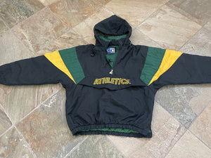 Vintage Oakland Athletics Starter Parka Baseball Jacket, Size Large