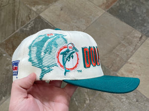 Vintage Miami Dolphins Sports Specialties Shadow SnapBack Hat