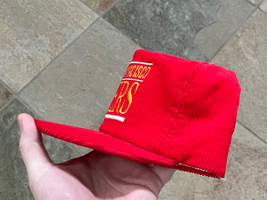 Vintage San Francisco 49ers Annco Corduroy Snapback Football Hat