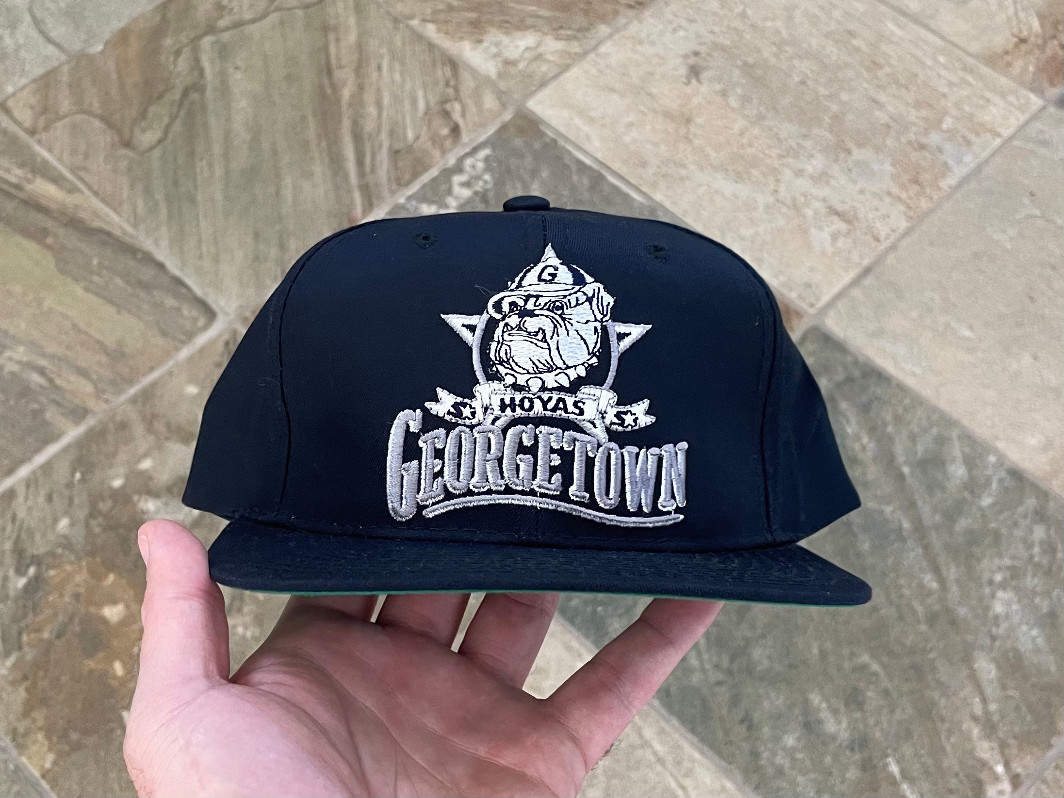 GEORGETOWN HOYAS VINTAGE 90s NIKE MELTON COLLEGE SNAPBACK HAT – The Felt  Fanatic