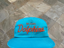Load image into Gallery viewer, Vintage Miami Dolphins Sports Specialties Script Snapback Football Hat