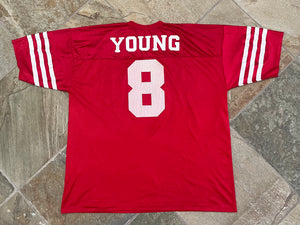 Vintage San Francisco 49ers Steve Young Logo Athletic Football Jersey, Size XXL