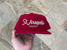 Load image into Gallery viewer, Vintage St. Joseph’s Hawks Sports Specialties Script Snapback College Hat