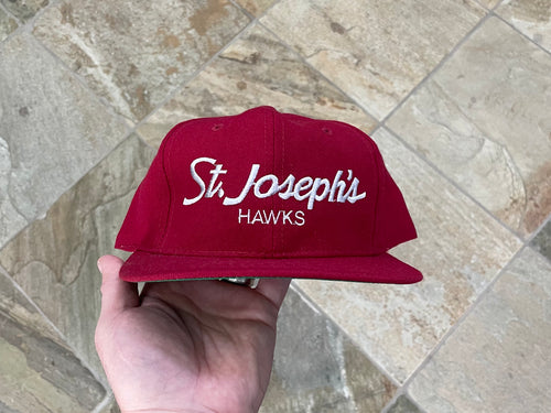 Vintage St. Joseph’s Hawks Sports Specialties Script Snapback College Hat