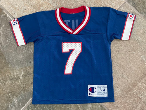 Vintage Buffalo Bills Doug Flutie Champion Football Jersey, Size Youth 4T