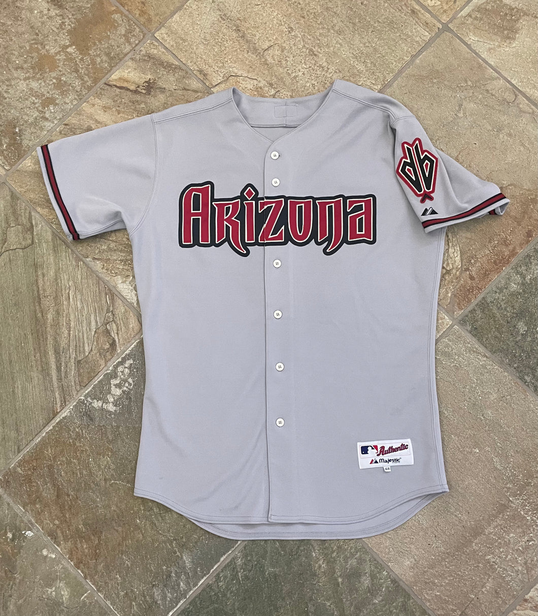 Authentic Arizona Diamondbacks Majestic Game jersey size 44 O'Connor #4 Red  4