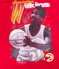 Load image into Gallery viewer, Vintage Atlanta Hawks Dominique Wilkins Starter Basketball Tshirt, Size XL