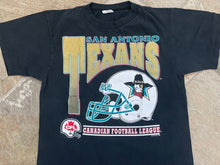 Load image into Gallery viewer, Vintage San Antonio Texans Waves CFL Football TShirt, Size Medium