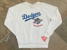 Load image into Gallery viewer, Vintage Los Angeles Dodgers Majestic World Series Baseball Sweatshirt, Size Medium
