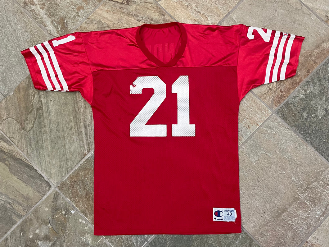 Vintage San Francisco 49ers Deion Sanders Champion Football Jersey, Si –  Stuck In The 90s Sports