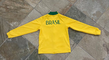 Load image into Gallery viewer, Brazil National Soccer Team Nike Warm Up Soccer Jacket, Size Youth Large, 12-14 ###