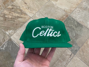 Vintage Boston Celtics Sports Specialties Script Snapback Basketball Hat