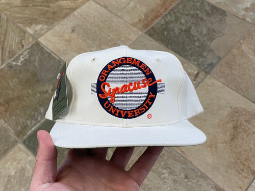 Vintage Syracuse Orangemen The Game Circle Logo Snapback College Hat